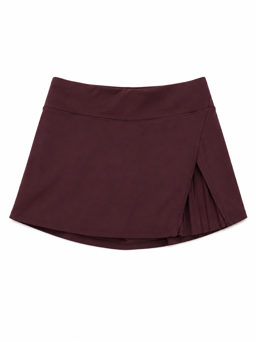lululemon athletica Plum Pleated Side Skirt